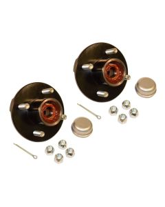 PREPACKED 4-BOLT TRAILER HUB KIT - PAIR