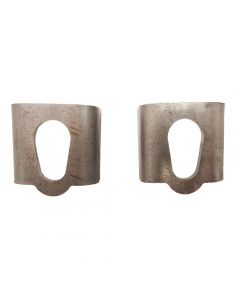 Rigid Hitch (RHTD-20) Weld-On Tie Down Brackets (Pair) - Made in USA