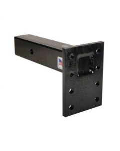 Pintle Hook and Mount Kit fits 2-1/2 Inch Receiver Hitch - 18,000 Tow Capacity