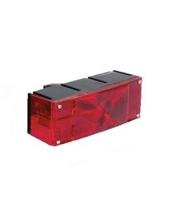 Optronics Waterproof low profile combination tail light with license illuminator, driver side