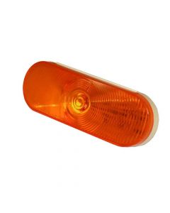 ONE LED Trailer Tail Light - 6 Inch Oval - Amber