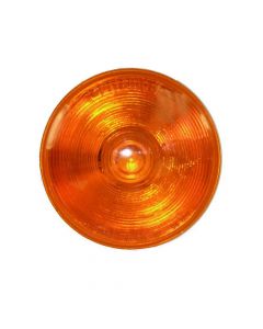 ONE LED Sealed Parking/Turn Signal Light - 4 Inch Round - Amber