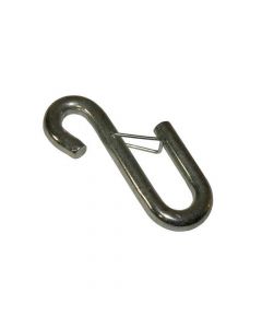 3/8 Inch Safety Chain S-Hook with Spring Latch