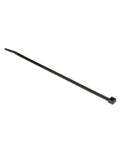 Cable Ties - Black Nylon - 14 Inch Long, 3/16 Inch Wide - 1,000-Pack
