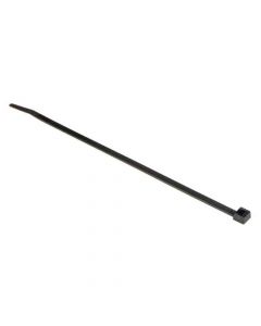 Cable Ties - Black Nylon - 11 Inch Long, 3/16 Inch Wide - 100-Pack