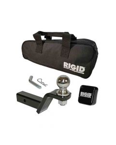 Rigid Hitch 2" Ball & Mount Assembly with Storage Bag for 2" Receivers - 2 3/4" Rise - 9" Length