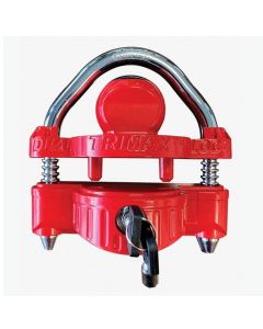 Keyed Alike Universal Coupler Lock with 1/2 Inch Shackle