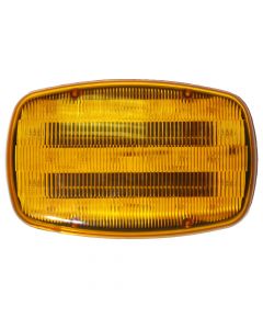 LED Battery-Operated Hazard Light w/Magnetic Mount, Amber