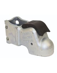 Demco EZ Latch Bolt-On Coupler for 2" Hitch Ball fits 3" Wide Channel - 10,000 lbs. Zinc Finish (Replaced 12925-95)