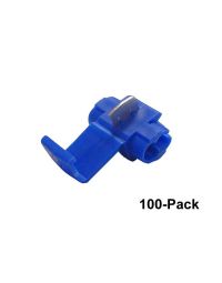 100-Pack of Blue 3M Wire Taps