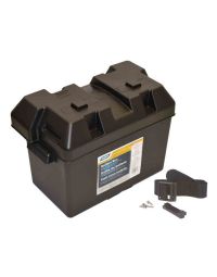 Battery Box - Large RV Style with Lid and Strap