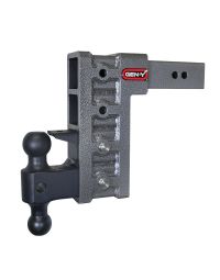 GEN-Y HITCH, MEGA-DUTY 2.5 Shank 9 Drop 21K Hitch & GH-061 Versa-Ball & GH-062 Pintle Lock