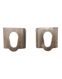 Rigid Hitch (RHTD-20) Weld-On Tie Down Brackets (Pair) - Made in USA