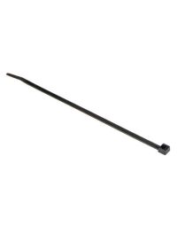 Cable Ties - Black Nylon - 8 Inch Long, 3/16 Inch Wide - 100-Pack