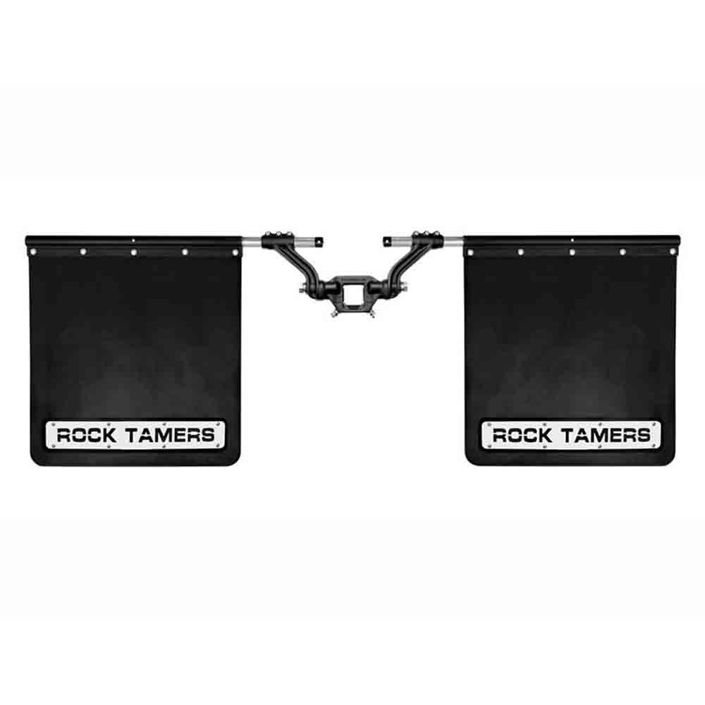 Rock Tamers Mud Flap System for 3 Inch Receiver Ball Mount