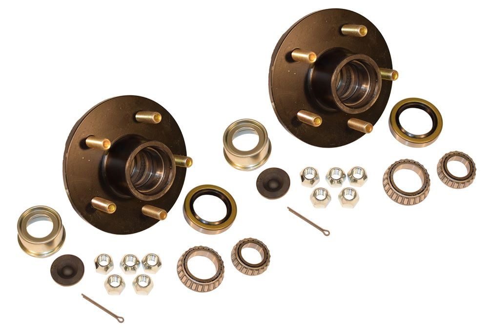 HUB ASSEMBLY-5-BOLT/STUDDED - EZ - PAIR