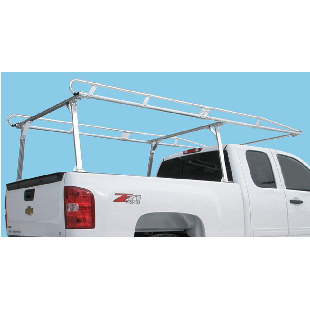 Hauler II Aluminum Universal Heavy Duty Truck Rack fits Full Size Pickups with Extended or Crew Cabs with an 8 Foot Bed