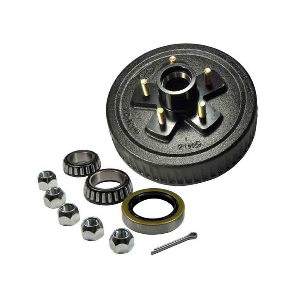 Trailer Hub And Drum Assembly 5 On 4-1/2
