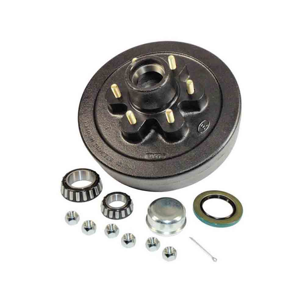 Trailer Hub and Drum Assembly 6 on 5-1/2