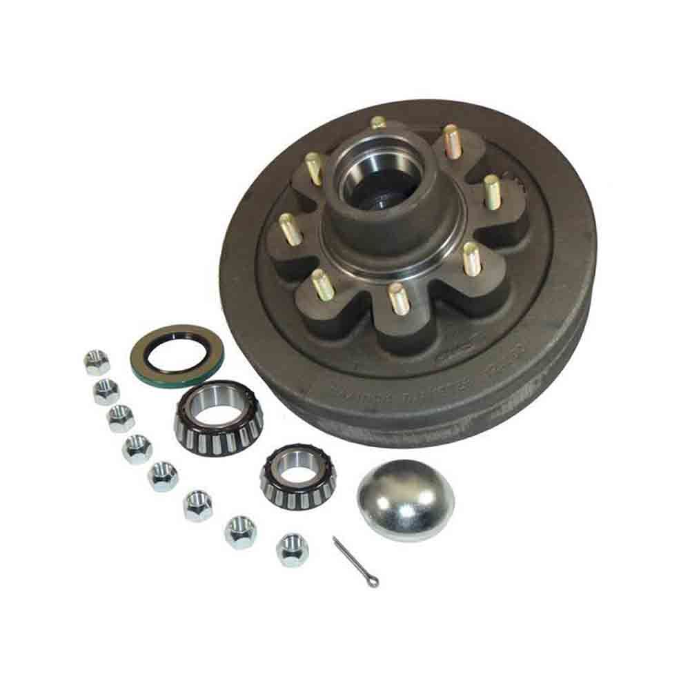 Trailer Hub Drum Assembly 8 On 6-1/2
