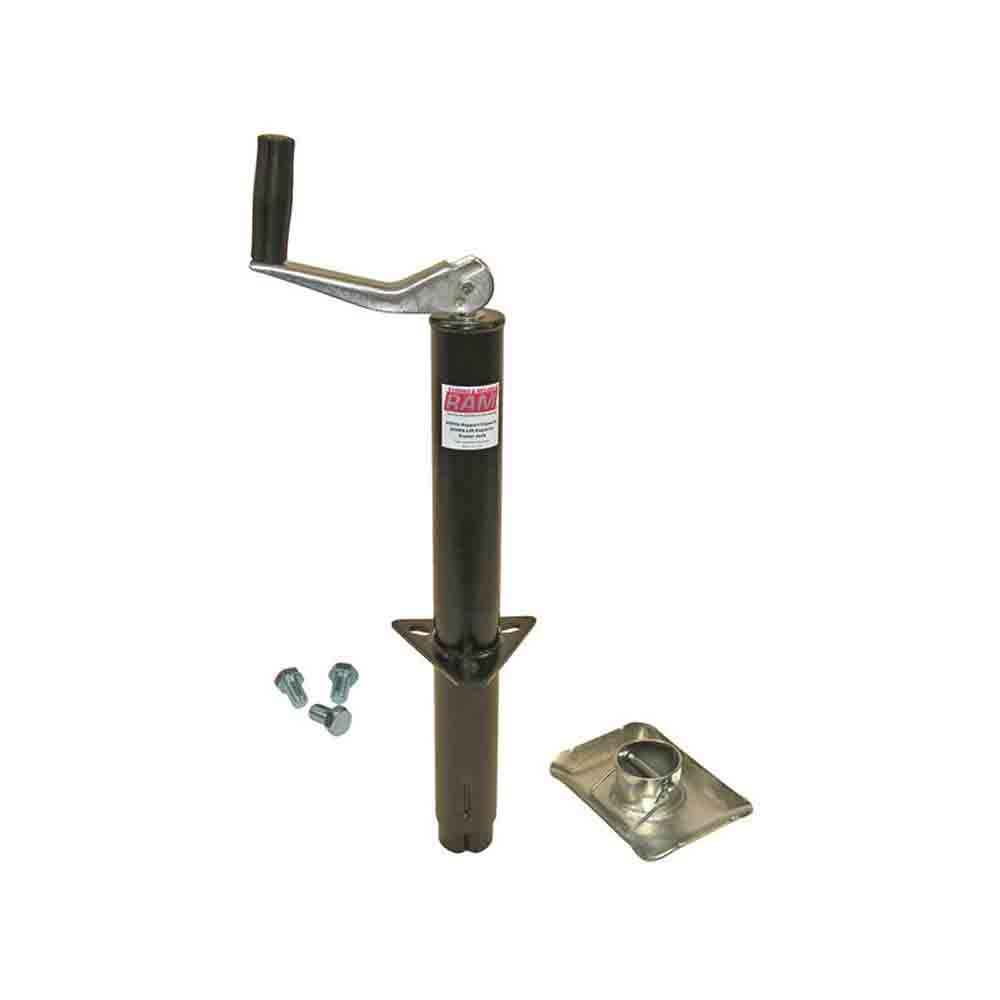 A-Frame Trailer Jack with Foot and Mounting Hardware