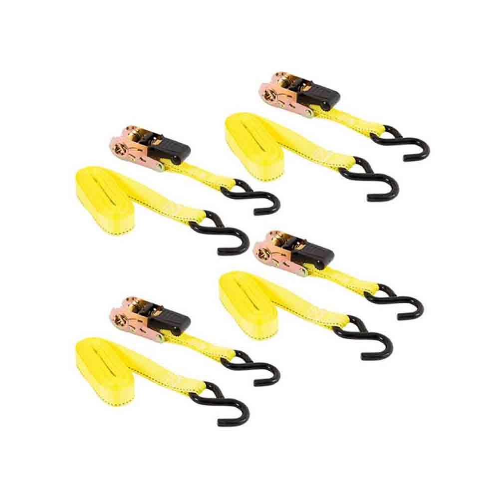 Ratchet Tie-Downs 4-Pack