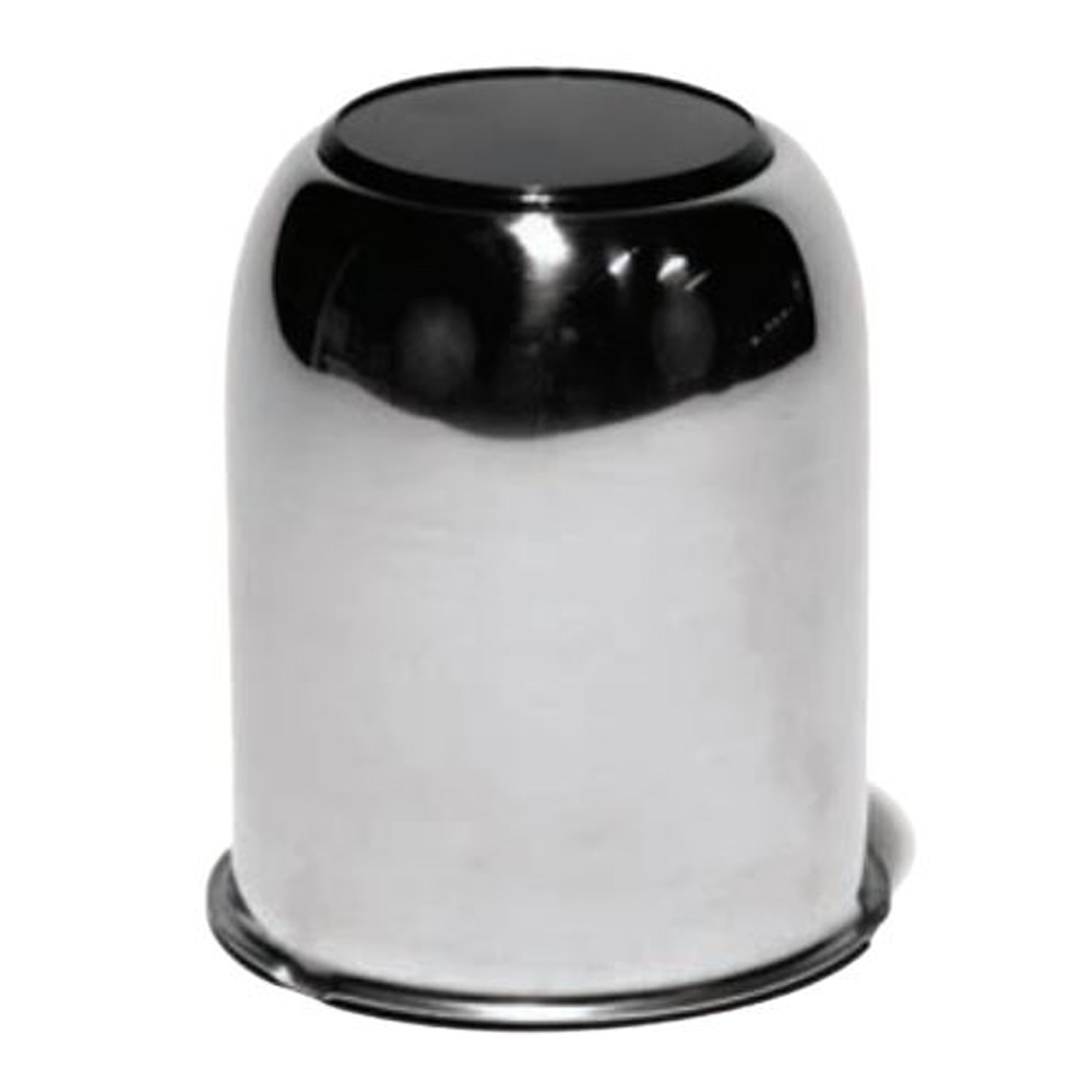 Stainless Steel Open End Wheel Center Cap with Chrome Center Cap, fits 15 & 16 Inch, 6 hole  Wheels - 3.75