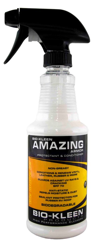 Bio-Kleen Amazing Armor - Biodegradable Vinyl, Leather & Rubber Conditioner - 32 oz. Spray Bottle (non-aerosol)