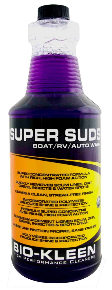 Bio-Kleen Liquid Wash for RVs, Boats, Cars and Trucks - 32 oz. Biodegradable Concetrate