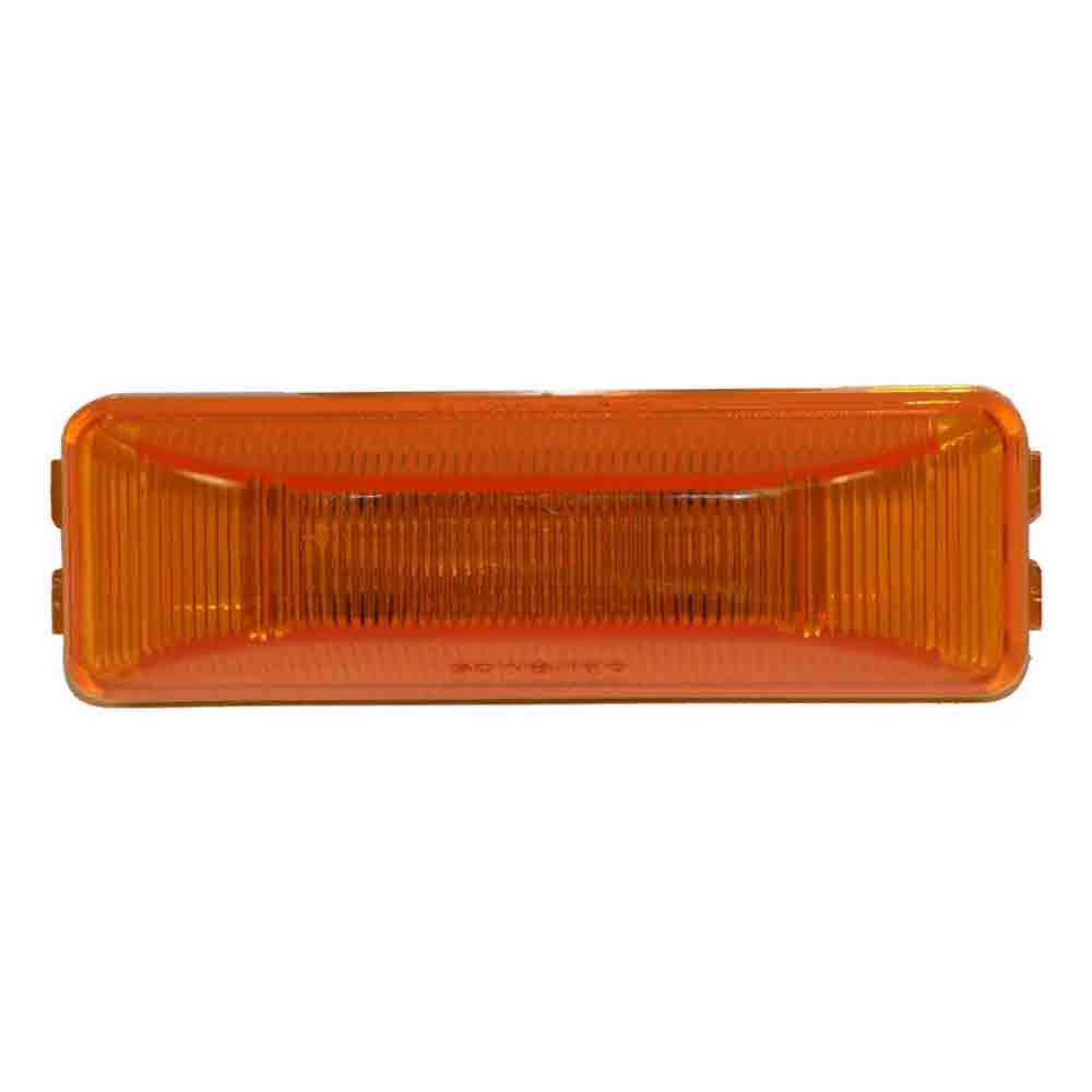 LED Thinline Sealed 12 Volt Clearance/Marker Light - 3 Diode Amber