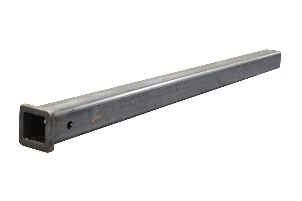 Rigid Hitch 2" I.D. x 48" Length Receiver Tube with Forged Collar, Made in USA (P-4825F)