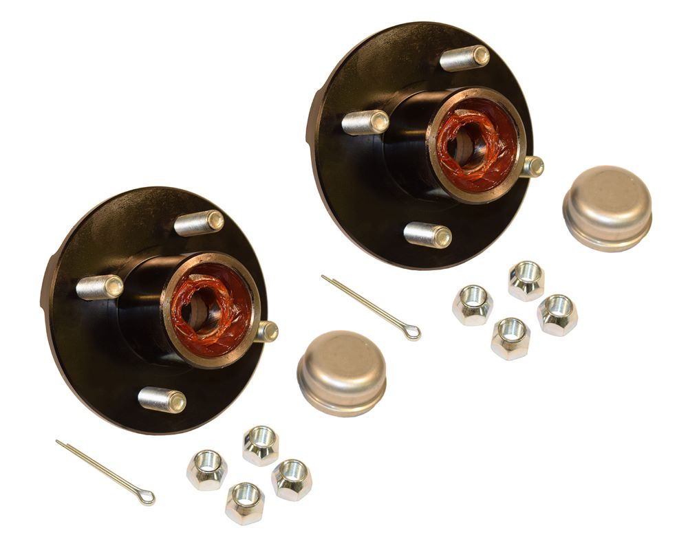 PREPACKED 4-BOLT TRAILER HUB KIT - PAIR