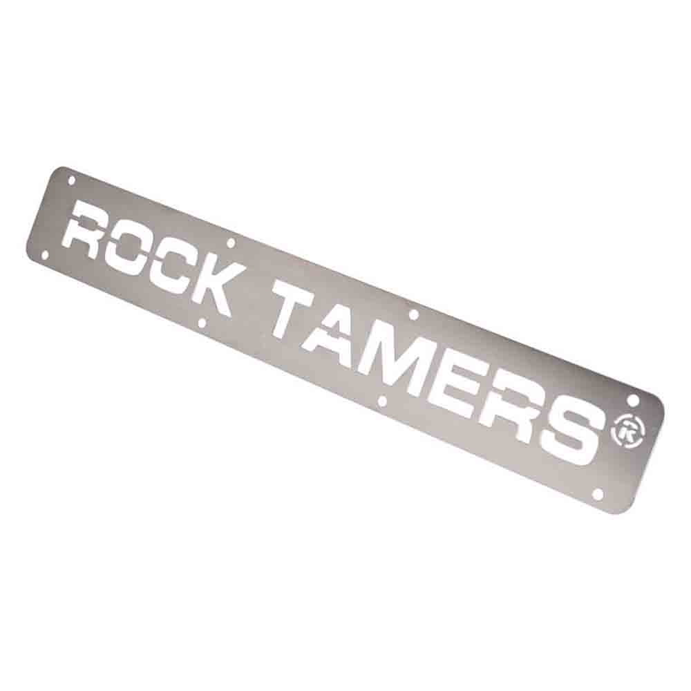 Rock Tamers Stainless Steel Trim Plate