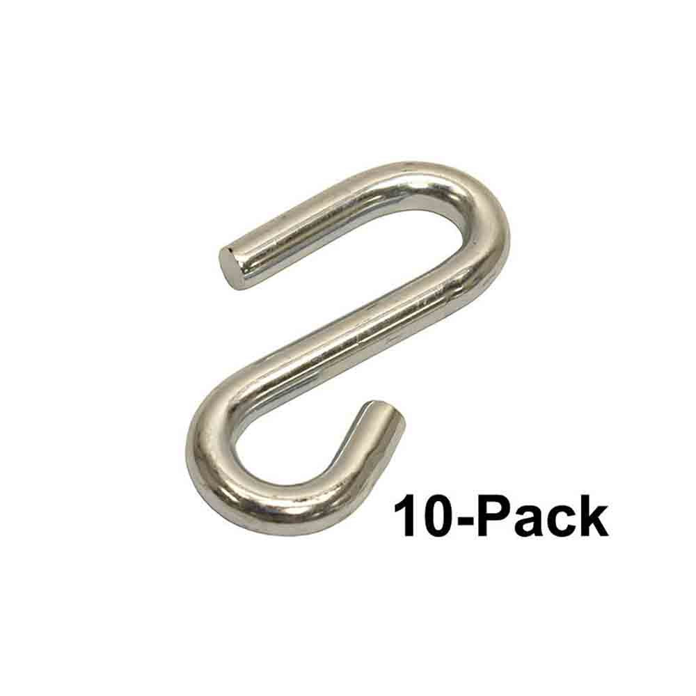 3/8 Inch Safety Chain Hook - Class I - 750 lb. Capacity - 10 Pack