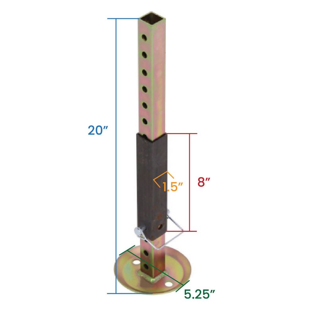 Stabilizer Jack (Telescopic 2K capacity)