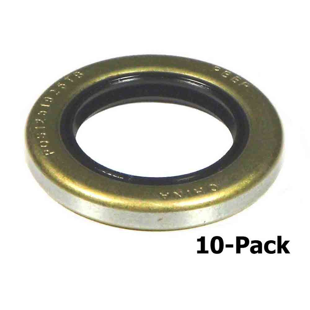 10-Pack of Trailer Axle Grease Seal - 1.98