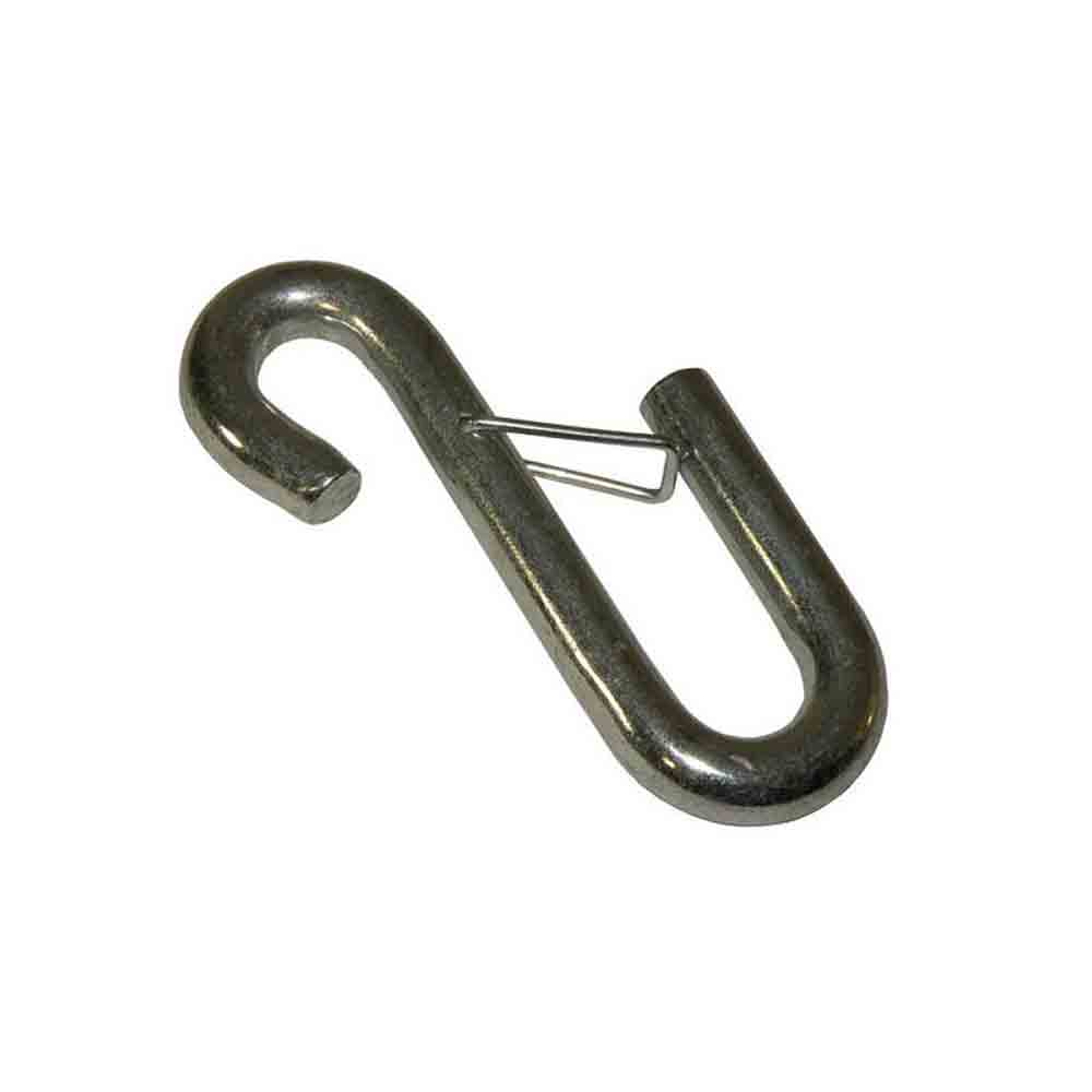 3/8 Inch Safety Chain S-Hook with Spring Latch