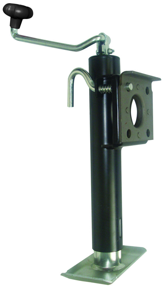 Ram Weld-On Swivel Bracket Mount Trailer Jack - Top Wind - 2,000 lb. CapacityMount Trailer Jack - Top Wind - 2,000 lb. Capacity