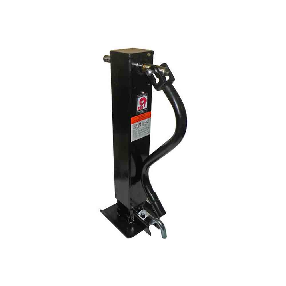 Ram 12,000 lbs. Capacity Side Wind Heavy-Duty Square Tube Jack