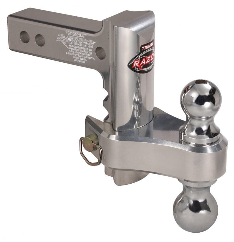 Trimax (TRZ6AL-RP) Razor Aluminum Adjustable Dual-Ball Mount with 2